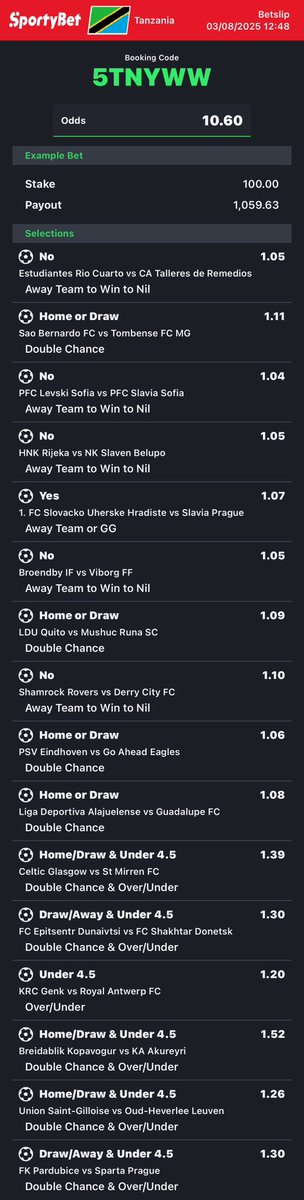 SPORTYBET 🟥

Tujaribu hizi odds kumi wakuuu

Code👉🏽 5TNYWW

KWA IMANI TUNALIPWA

MUNGU DEREVA🥷🏽🫵🏽