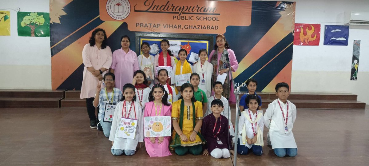 Indirapuram Public School, Pratap Vihar (@ipspv) on Twitter photo ๐'Hindi Hasya Kavita Competition' ๐คStudents of Grades 3-5 showcased their creativity & confidence in an Inter-House competition, reciting humorous poems that left the audience in splits! A wonderful platform to encourage literary talent & stage presence. Congrats!๐๐ค <a href="/IprmGrp/">Indirapuram Group of Institutions</a> ๐'Hindi Hasya Kavita Competition' ๐คStudents of Grades 3-5 showcased their creativity & confidence in an Inter-House competition, reciting humorous poems that left the audience in splits! A wonderful platform to encourage literary talent & stage presence. Congrats!๐๐ค <a href="/IprmGrp/">Indirapuram Group of Institutions</a>