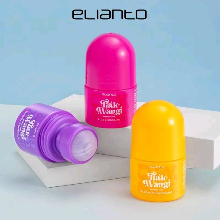 Rezekiku99's tweet photo. Elianto Deodoran Tiak Wangi (Niacinamide &amp; cooling Rose/Bluebell/Blooming) https://t.co/PDS0RZJMVL https://t.co/6kjIuaCAUF