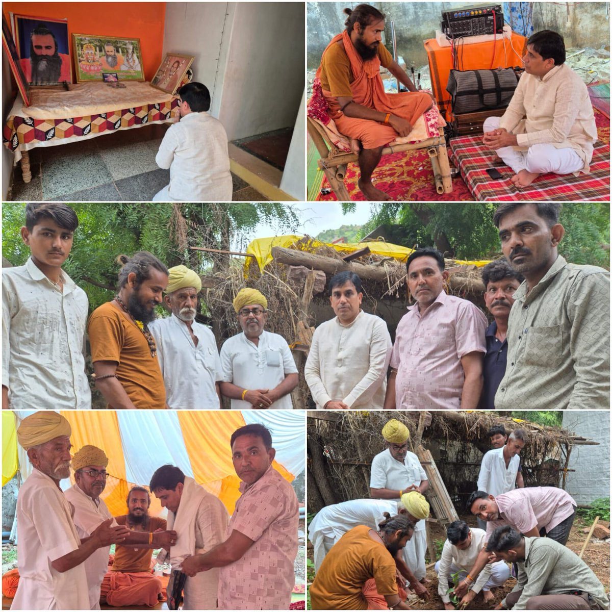एक पेड़ मां के नाम 
मुख्यमंत्री जी के विशेष अभियान हरियाला राजस्थान के अंतर्गत सिवाना विधानसभा के मुंबारी में पूज्य शिवानंद जी महाराज की समाधि के दर्शन कर वृक्षारोपण किया इस अवसर पर संत सानिध्य और समाज बंधुओं का भी आशीर्वाद मिला।