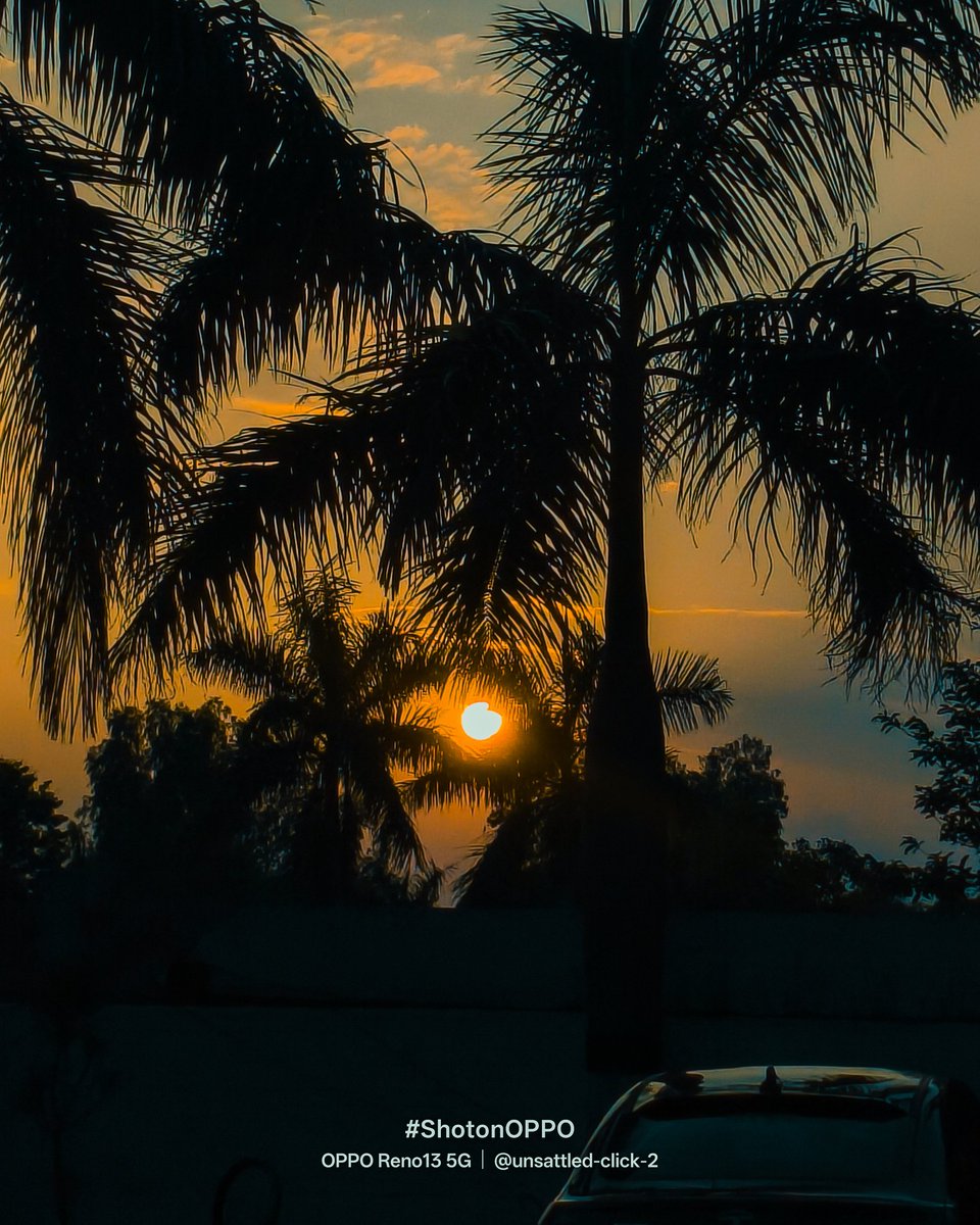 Sarvesh02697858's tweet photo. I crave for such sunsets more than people! 🫰🏻❤️
Shot by @oppo Reno13
#ShotonOPPO #OPPOIndia #ShotOnSnapdragon
#OPPOReno13Series #inspirationahead #OPPOAIPhone
#OPPOCOMMUNITY
@OPPOCareIN @oppo @OPPO__Support @Snapdragon_IN @OPPOIndia
@Snapdragon https://t.co/W65o2uDG6Q