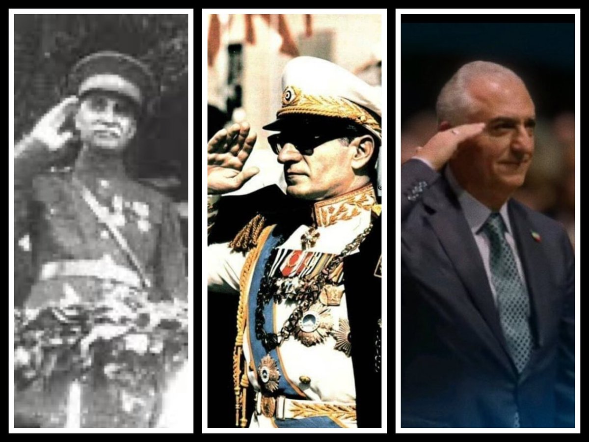 رضا شاه اول: ویرانه قاجار را به "ایران نوین" تبدیل کرد! 
محمدرضا شاه: اوج شکوه ایران! 
رضا شاه دوم: ویرانه جمهوری اسلامی را به "سرزمین شیر و خورشید" تبدیل خواهد کرد! 
پهلوی ها معجزه میکنند نه حکومت❤️
#ملت_شیروخورشید