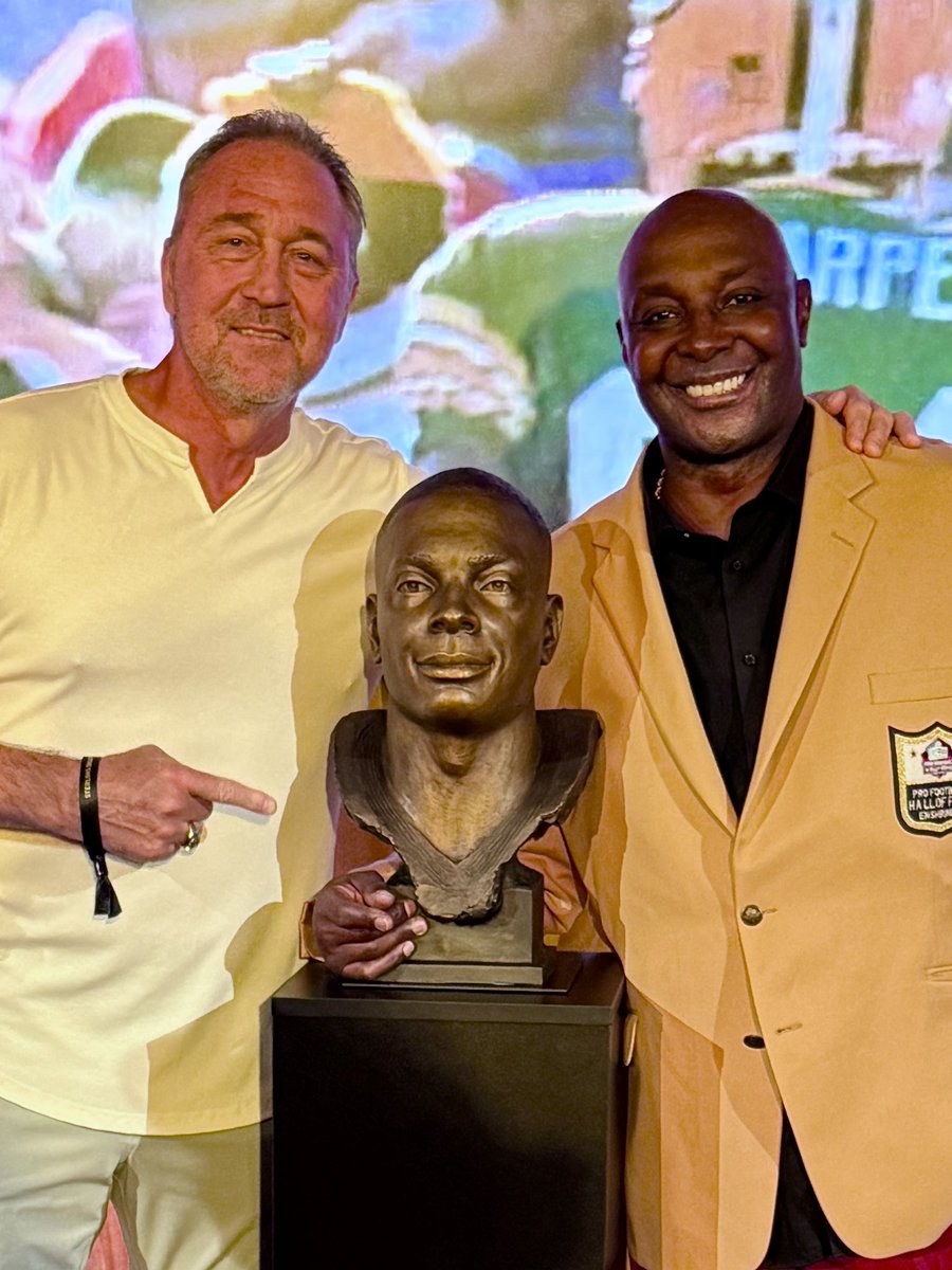 Don Majkowski (@dmajik7) on Twitter photo Congratulations to my guy Sterling Sharpe on being inducted into the <a href="/ProFootballHOF/">Pro Football Hall of Fame</a> . It was an honor to celebrate Sterling on this incredible weekend in Canton. Congratulations to my guy Sterling Sharpe on being inducted into the <a href="/ProFootballHOF/">Pro Football Hall of Fame</a> . It was an honor to celebrate Sterling on this incredible weekend in Canton.