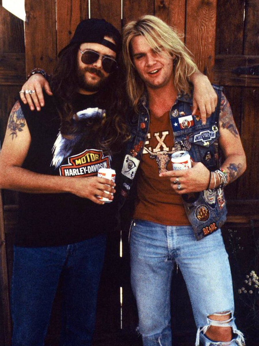 David Roach and me, late 80's or early 90's. We had our share of good times...
