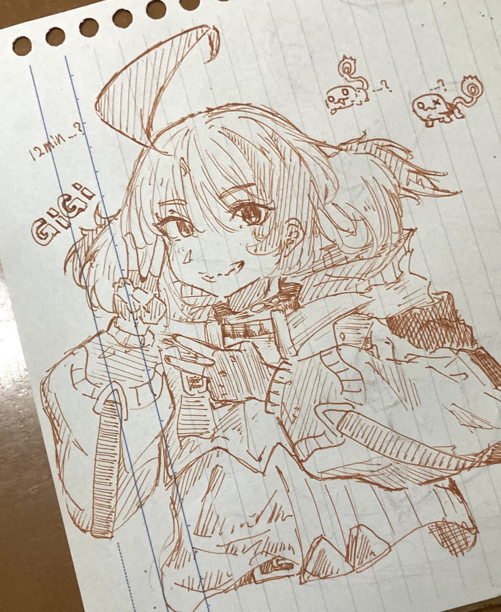 #rkggk お久し一発描き