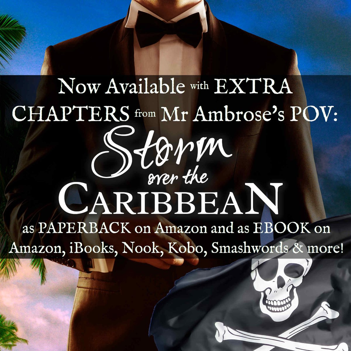 TheSirRob's tweet image. NOW AVAILABLE: &quot;Storm over the Caribbean&quot;, vol8 of the #StormAndSilence series, with EXTRA CHAPTERS from Mr Ambrose&apos;s POV!
Ebook/Paperback:
Amazon: amazon.com/dp/B0FGWLC1YY/
Ebook:
Barnes &amp;amp; Noble: barnesandnoble.com/w/1147788364
Apple: books.apple.com/us/book/id6748…
Kobo: kobo.com/us/en/ebook/st…