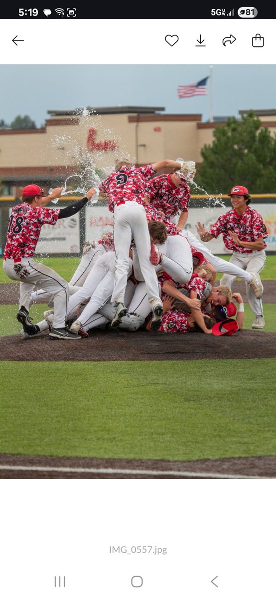 Gillette Riders Baseball tweet media