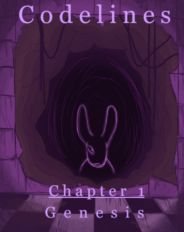 lewi334's tweet image. Cover for chapter 1, releasing on Wattpad soon
#originalcharacter #Codelines