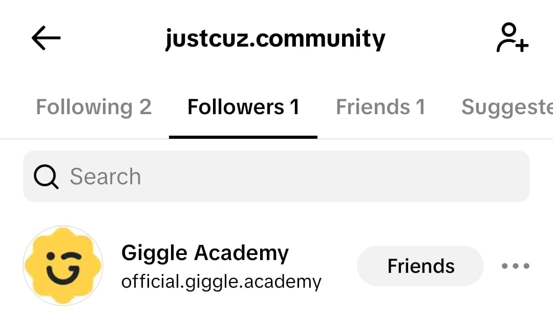 Justcuz fan club (@justcuzfanclub) on Twitter photo 🎉 Huge shoutout to <a href="/GiggleAcademy/">Giggle Academy</a> for being our first follower on TikTok account@justcuz.community! 🙌 We’re thrilled to share fun and creative content—come join us and be part of our growing community! 🚀 tiktok.com/@justcuz.commu… #TikTok #GiggleAcademy #JustCuz #FreeEducation 🎉 Huge shoutout to <a href="/GiggleAcademy/">Giggle Academy</a> for being our first follower on TikTok account@justcuz.community! 🙌 We’re thrilled to share fun and creative content—come join us and be part of our growing community! 🚀 tiktok.com/@justcuz.commu… #TikTok #GiggleAcademy #JustCuz #FreeEducation