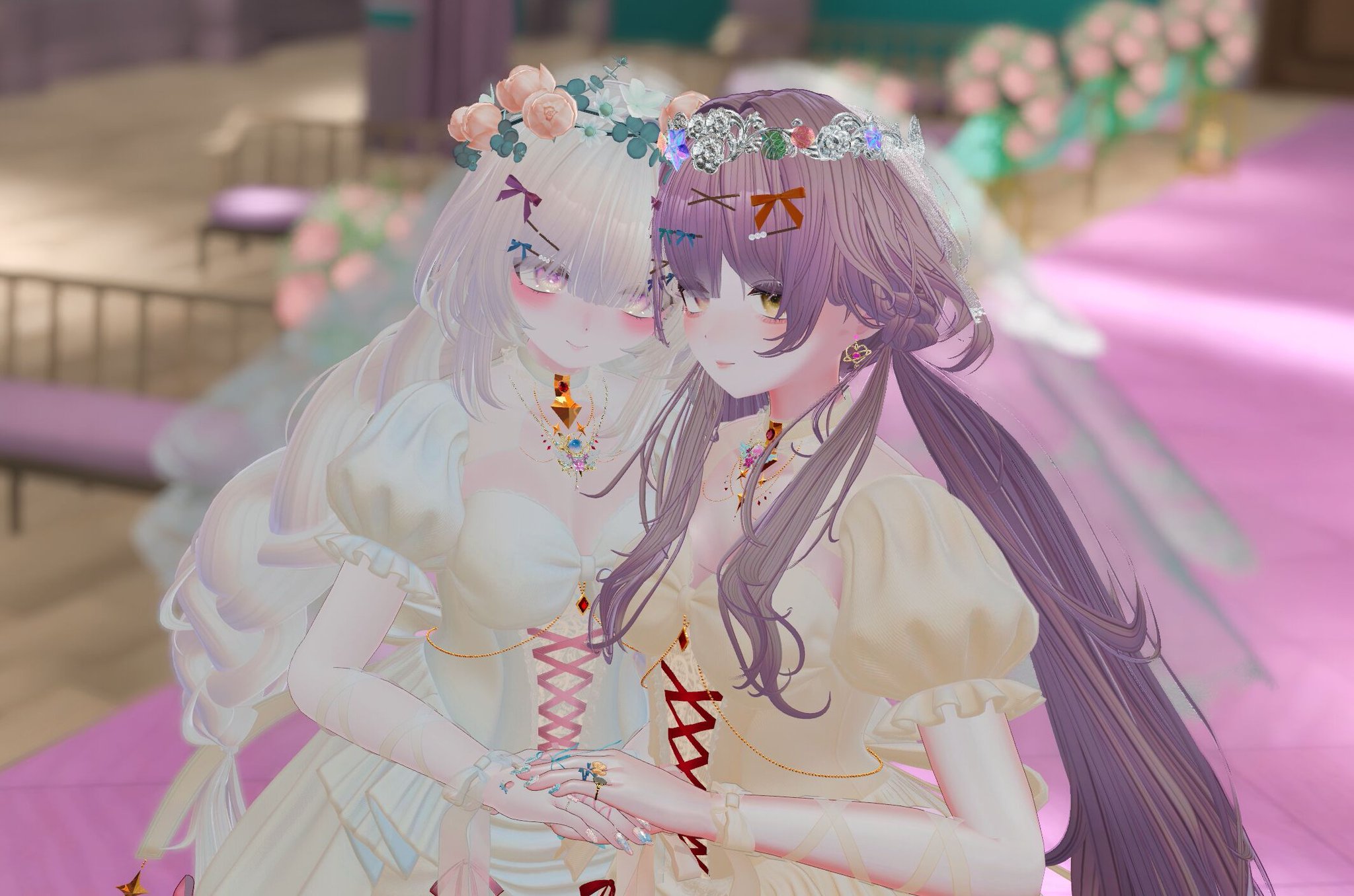 みりにゃページ 桜灰零れいにゃあ_VRChat on X: 