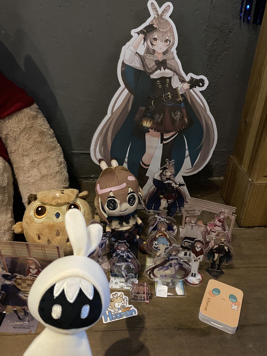 mocha_alpaca's tweet photo. look at ALL the mumei shrines! 🤎🥹
all gathered within one place #holoUnityMY

happpy early birthday to mumei! 🎂

#showMEI https://t.co/LwGMwSALll