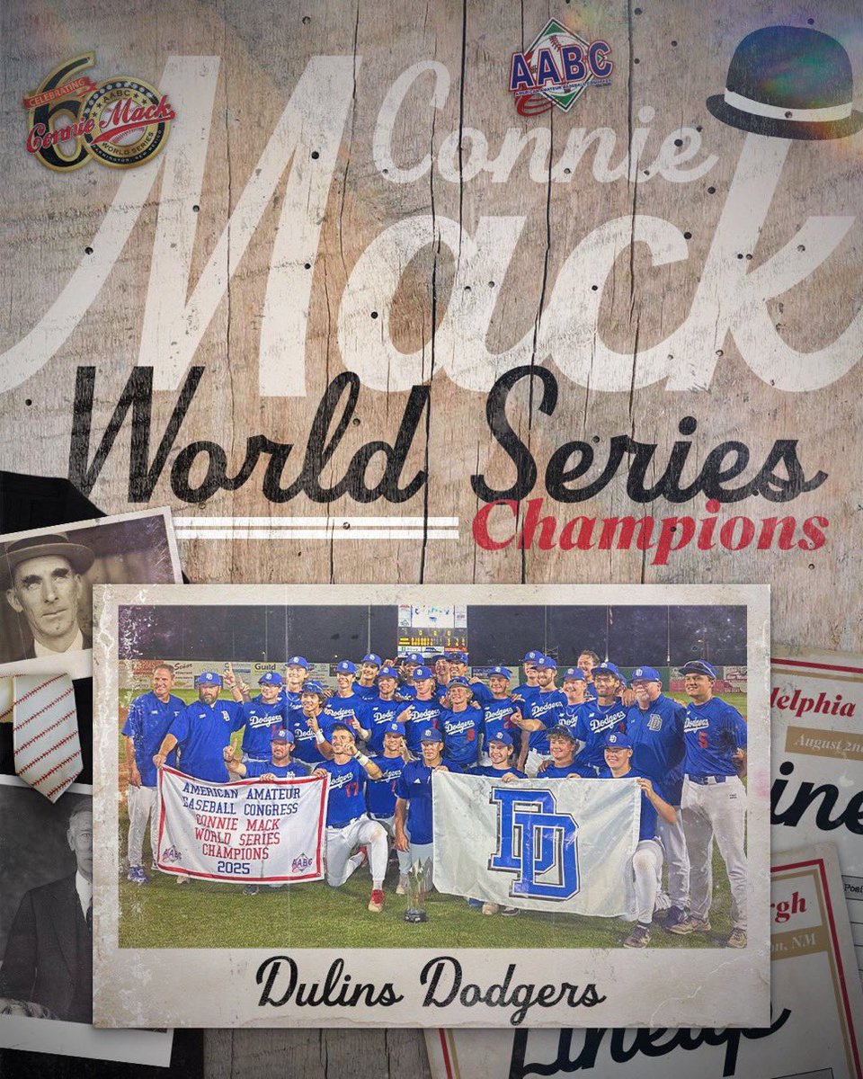 What an incredible week at the Connie Mack World Series! After a successful summer of traveling, I am so grateful I got to Coach this amazing group of guys. The hard work and dedication they showed all summer was truly special. #DDFamily