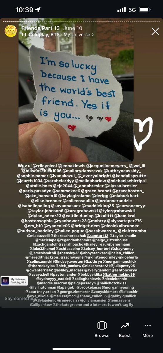 JeffyOffical's tweet photo. Happy national friendship day to my heart 🥺 @jwd_iii @rileyynicol @alliekoza1 @hugebowlofgrits @morgan_young14 @OwenFerris9 @tylergrabowski1 @bostonsophia @alybresler3 @graceboston_ @carsoncoryy @jennaklewis @courtneycrean00 @SydneyKoch3 @gabby_quallich @anniekoza @ajkoza https://t.co/5GQdA7KV3f