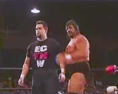 wrestle_hist's tweet photo. 8/3/1996
Brian Lee & Taz defeated Tommy Dreamer & Steve Williams (in his ECW debut) at The Doctor Is In from the ECW Arena in Philadelphia, Pennsylvania.
#ECW #TheDoctorIsIn #BrianLee #Taz #TheHumanSuplexMachine #TommyDreamer #TheInnovatorOfViolence #SteveWilliams https://t.co/DNoP8AI7Ek