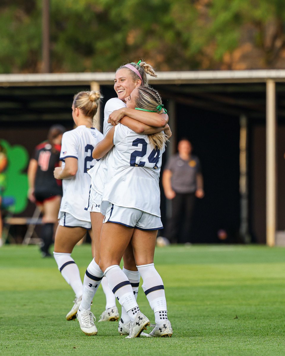 Catch the Irish in their first exhibition of the season tonight! 

🆚 Northwestern (Exhibition)
🏟️ Alumni Stadium
⏰ 5 pm
🎟️ FREE

#GoIrish☘️