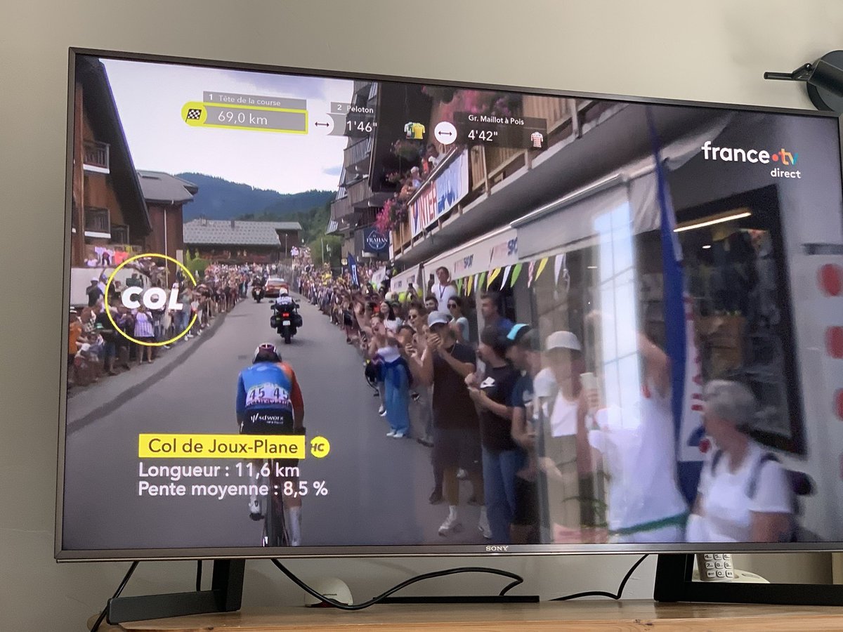 Le Tour de France Féminin 2025 passe dans mon village de cœur Samoëns juste avant le col de Joux Plane 😍
#TDFF2025
