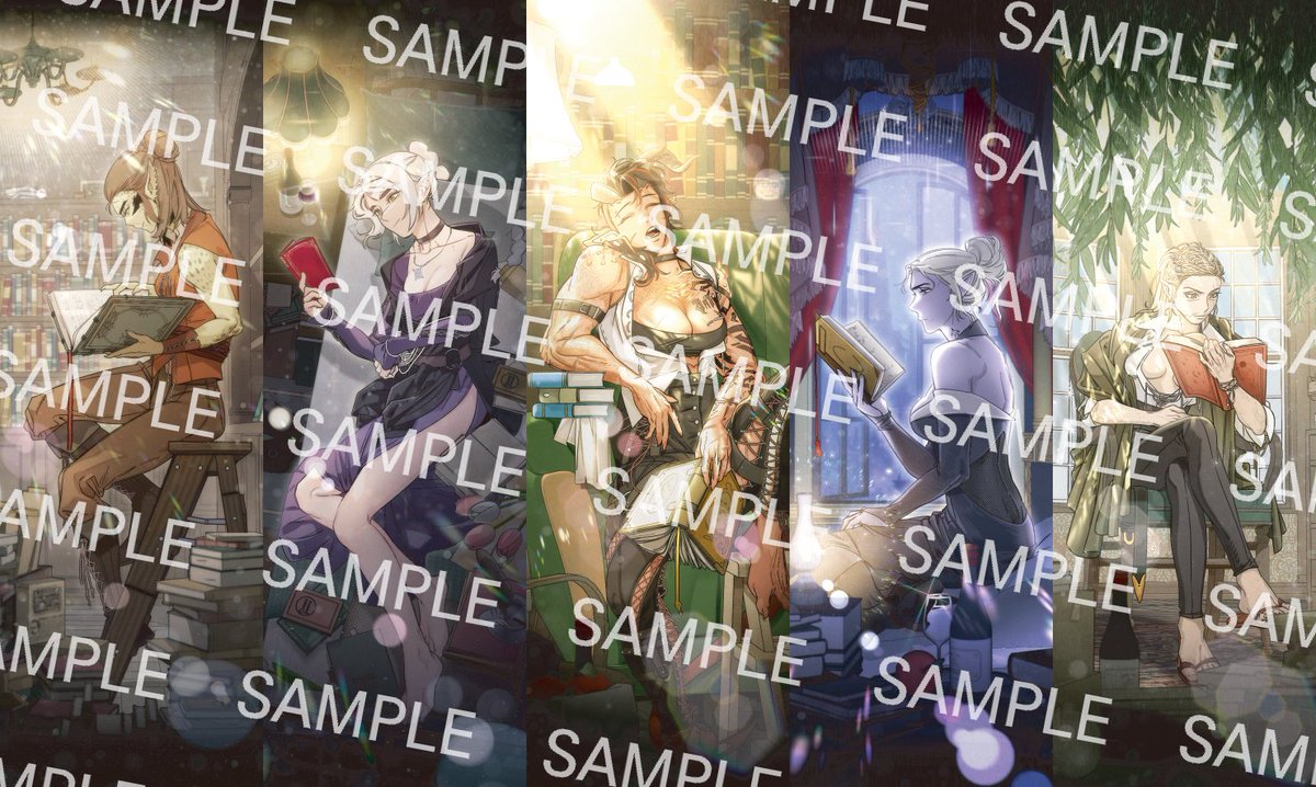 [암시야가 왜 필요하지? 여자가 이렇게 밝은데...-2] 구매 시 특전으로 책갈피 선택 1종을 증정합니다!
현장 판매는 랜덤 1종을 증정합니다.
책갈피 일러스트는 갬이(@ L_maria_427)님께서 작업해주셨습니다. 감사합니다!