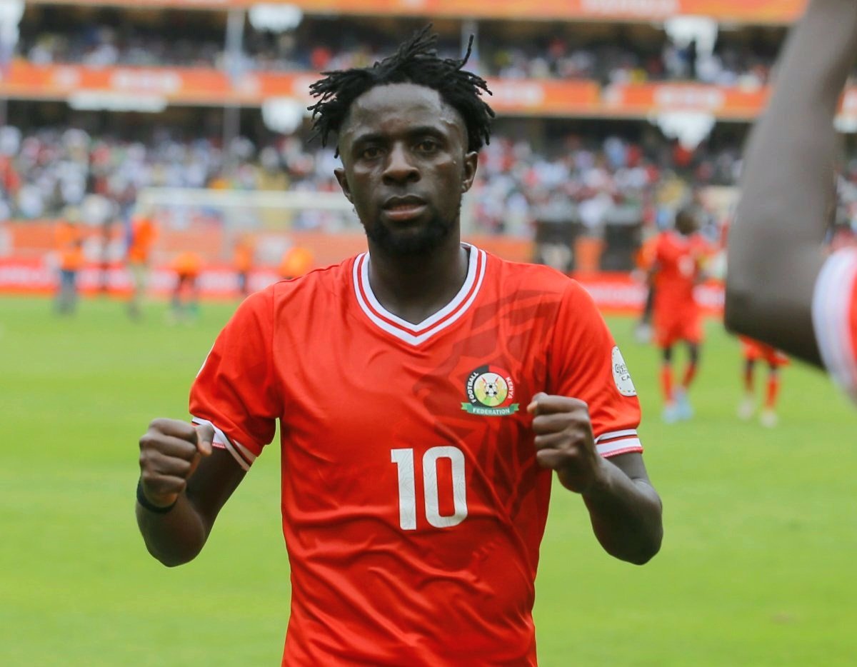 🟢 | CONGRATULATIONS 

Austin's goal powers Kenya to 1-0 win against DR Congo in CHAN tie; first ever win. His goal handed Stars players Sh1m each.

Lakini Gor tumesaidia nchi since 1968.

Our boys who played- Sylvester, Alpha, Omija, Omondi, Stanley🙌

#Sirkal  | #SportPesaNaGor