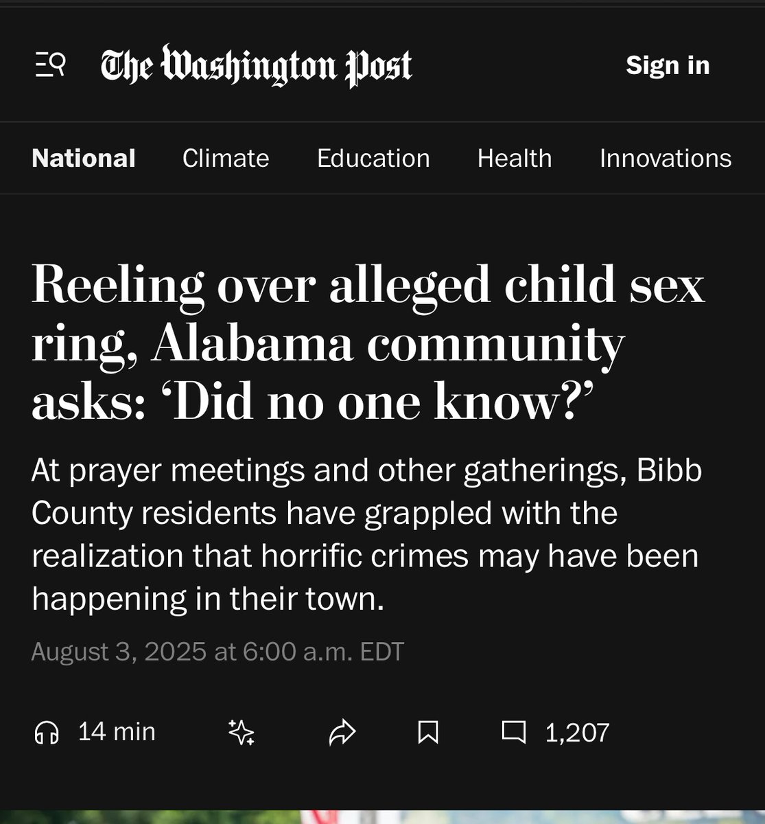 I read in another article yesterday that homeland security had to step in and get this done

So with a town of 2500 people with 2% of them being related 

Yea they all knew.