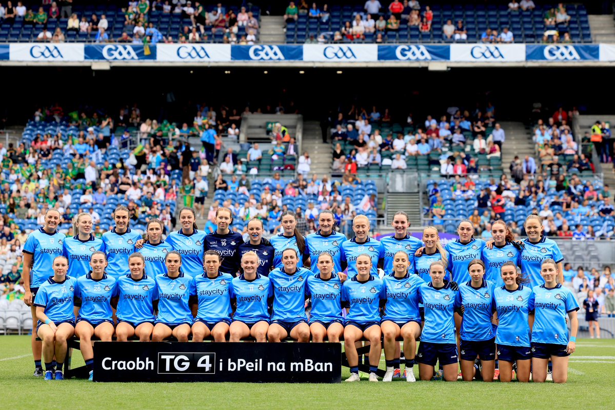 HERE WE GO! 

Dublin vs Meath LIVE now on <a href="/SportTG4/">Spórt TG4</a> 

Throw in time 4:15pm 

📸 <a href="/karlgor/">karl gormley</a> 

#DublinLGFA #COYGIB #UpTheDubs
