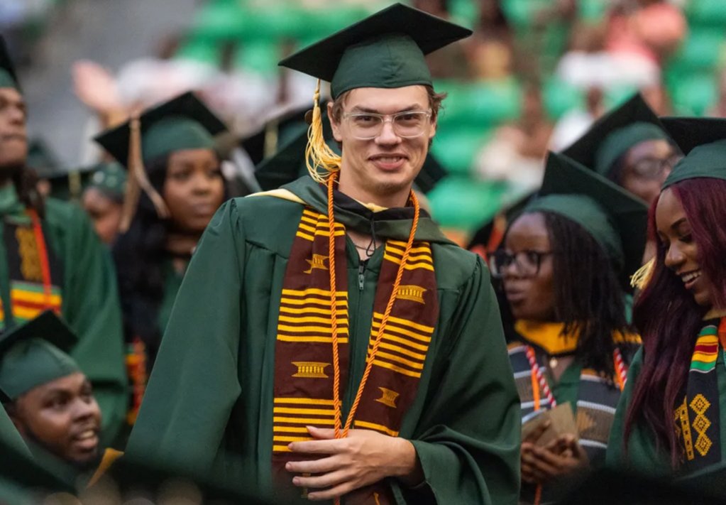 Happy graduation to <a href="/FAMU_1887/">Florida A&M University</a> #Agribusiness student Ryan Long! Keep Striking 🐍 Ryan!