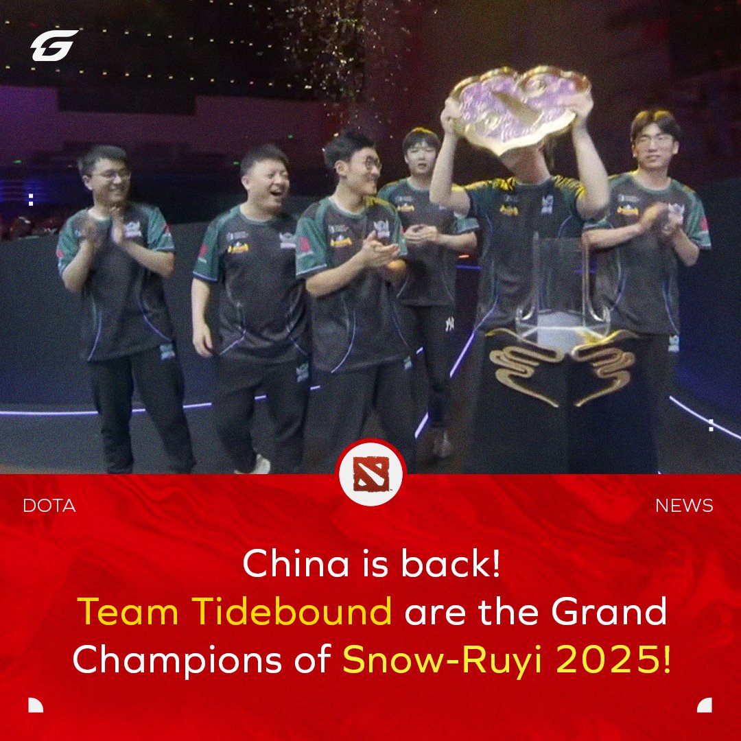 With a 3-2 result in the Grand Finals, <a href="/TeamTidebound/">Team Tidebound</a> are Champions of #ClavisionMasters: Snow-Ruyi 2025!

Is China back just in time for #TheInternational? 😱