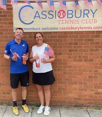 Sunday, August 3 saw the return of our perennial monthly Club tournament for all standards.

Playing in perfect conditions, Sarah W and Nathan P were worthy winners of the latest round.

Donuts &amp; cookies were enjoyed.

Look out for the entry form in the members-only newsletter.