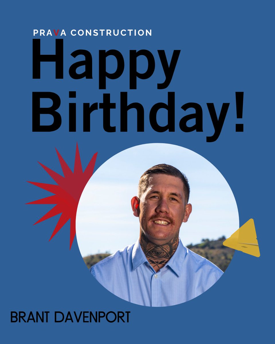 Happy Birthday to our Superintendent, Brant Davenport! We hope you have a wonderful weekend of celebration! Cheers to you!