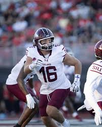 PSPigskin's tweet photo. Senior @SIU_Football LB Colin Bohanek named the 2025 Phil Steele Preseason FCS All-American Team. Bohanek, who began his collegiate career at Eastern Illinois, is closing in on 300 career tackles. https://t.co/tAmGVtrVsr