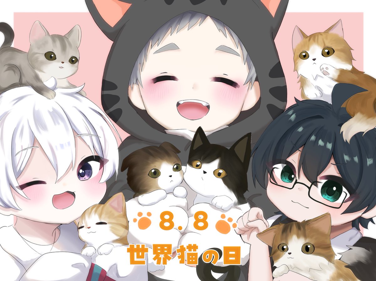 3a0DoAoq8N89923's tweet photo. 世界猫の日🐱❗️
#今回のネコおじ
#はよ見ろやあ 
#見るかもわからん https://t.co/C6z52VhKdR