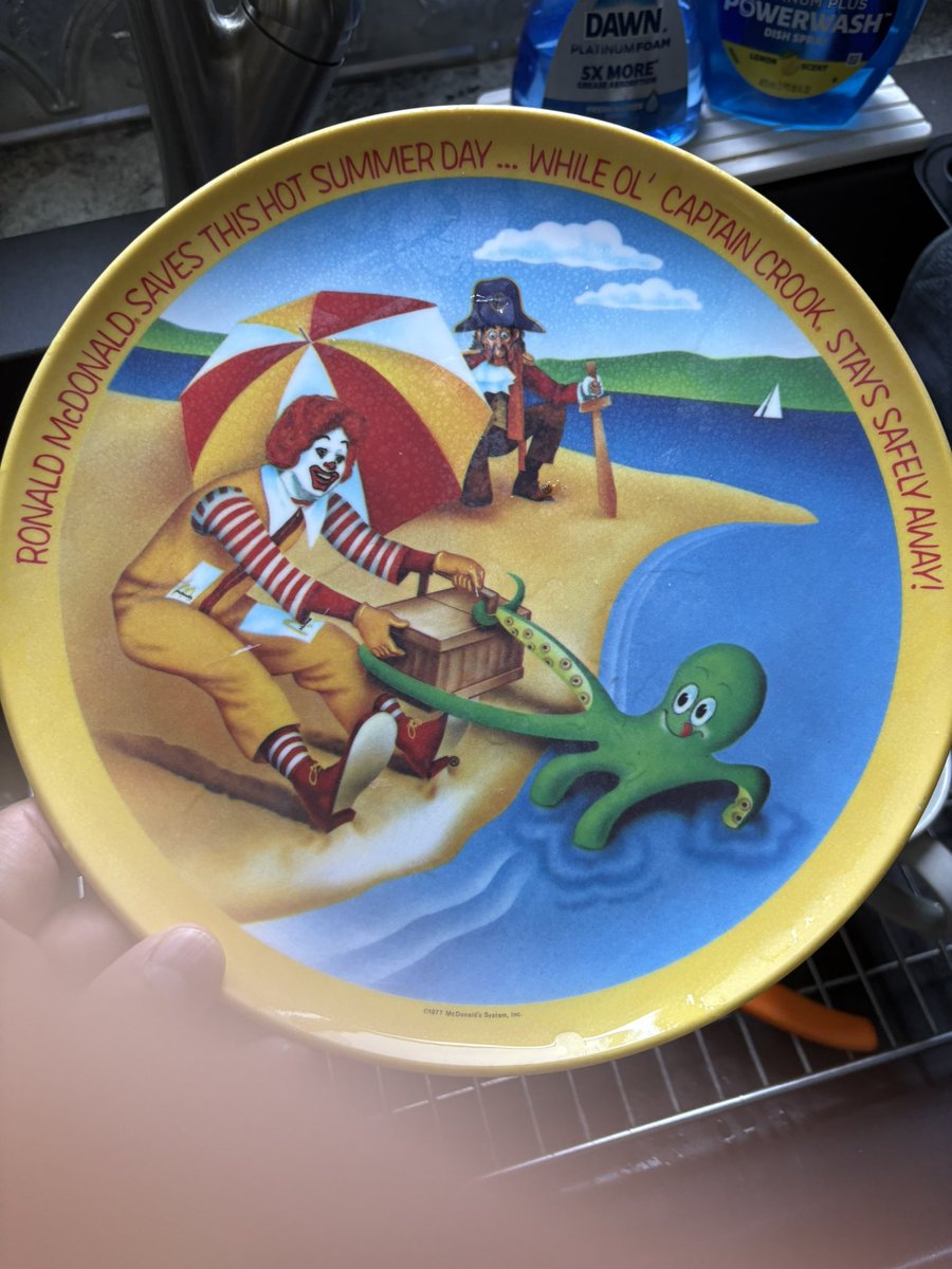 Chris cote (@chriscote24) on Twitter photo These plates are still the GOAT. They look amazing after almost 50 years of use. You could drive a tank over these things and they wouldn’t have a scratch.
The days of eating <a href="/McDonalds/">McDonald's</a> on a McDonalds plate as a kid. 🫡🫡 These plates are still the GOAT. They look amazing after almost 50 years of use. You could drive a tank over these things and they wouldn’t have a scratch.
The days of eating <a href="/McDonalds/">McDonald's</a> on a McDonalds plate as a kid. 🫡🫡