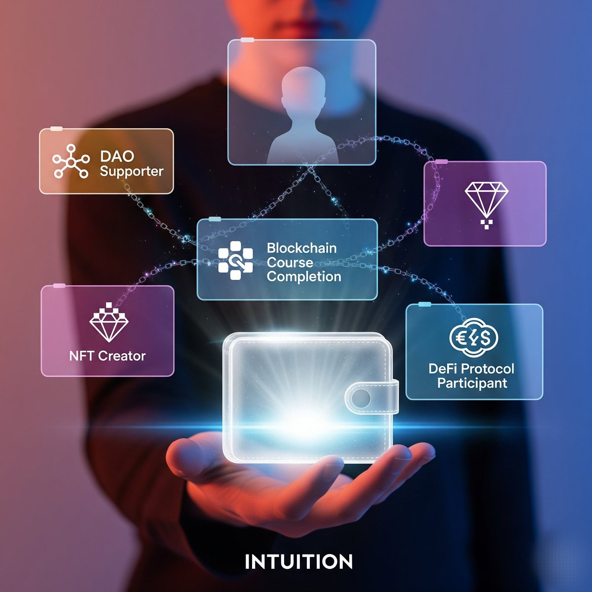 📌Your Wallet Is a Mirror: What Intuition Unlocks in Your Onchain Identity 👁️ 

Most people think of a crypto wallet only as a tool for holding assets, a vault, a balance checker, a gateway to DeFi. 
But in reality if you zoom out, you’ll realize something far more interesting: