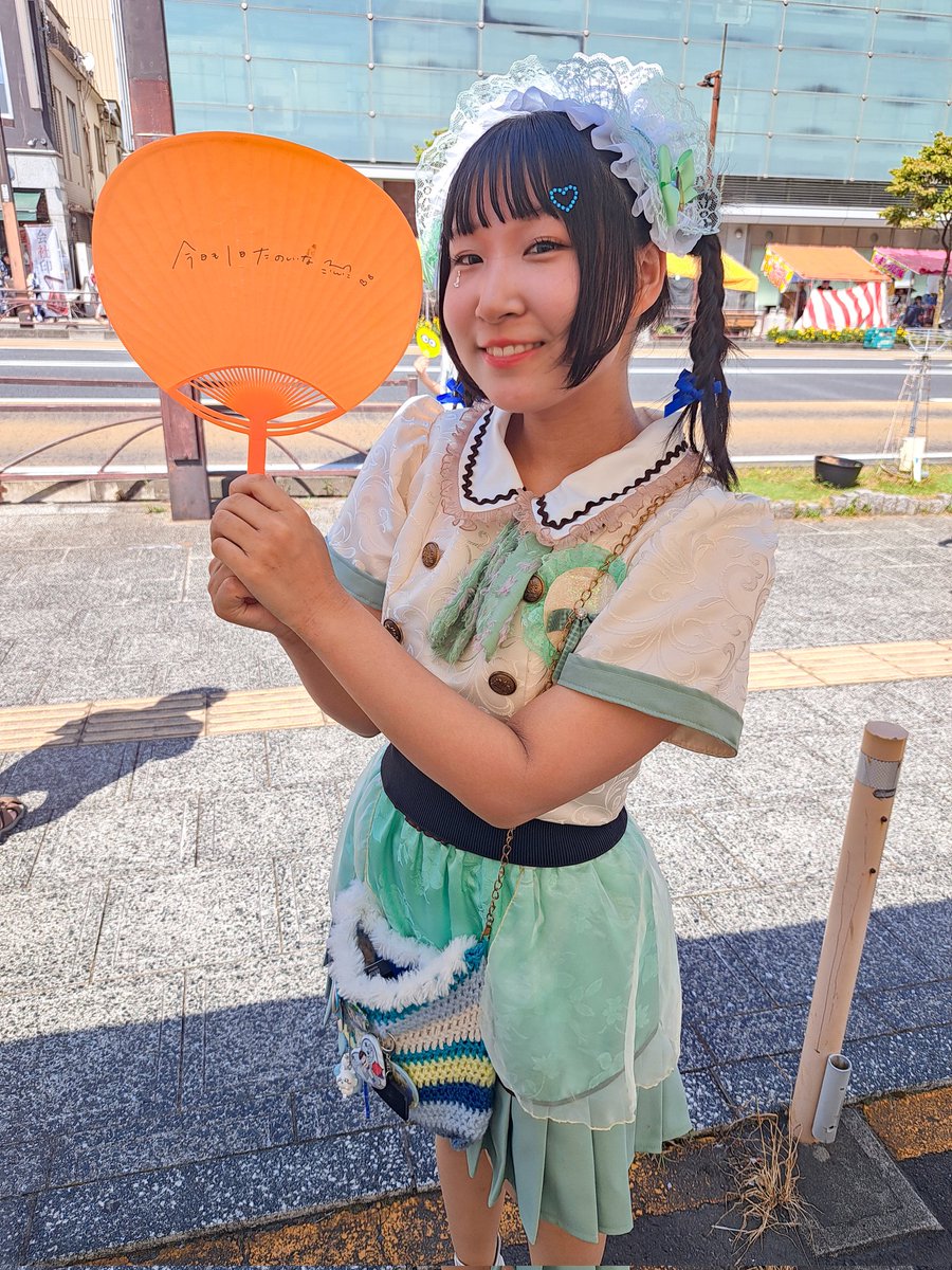 yukun_mito's tweet image. 2025.08.03(日)　おるちゃん👋

本日2現場　写メ📷💌撮影✨

茨城県水戸市黄門祭り✡️
福島県郡山市MBL✡️

おるちゃん(かおるこ)さん✨

#おるちゃん　#かおるこ  #写真
#栃木県　#アイドル　#祭り　
#ガールズqb