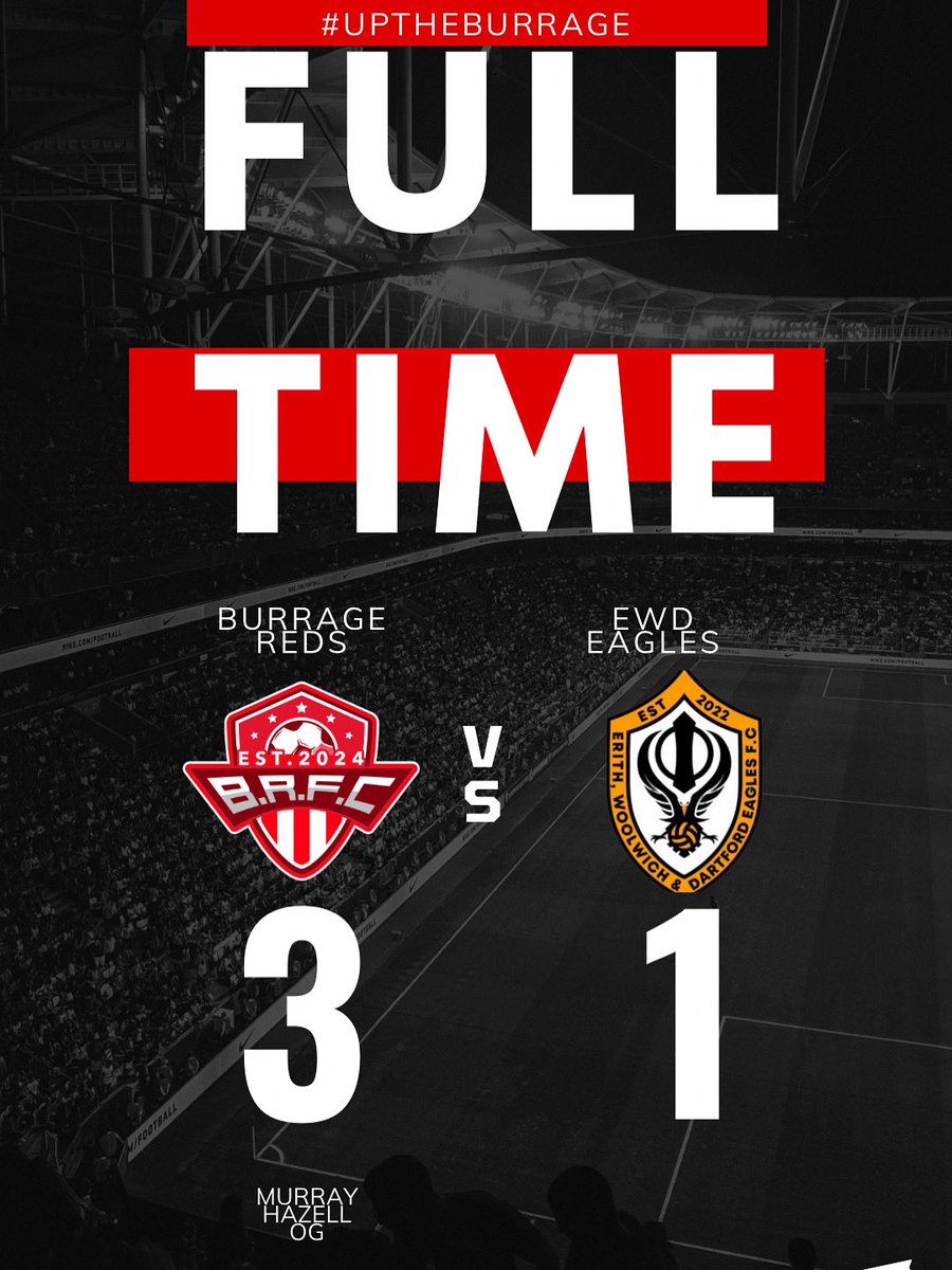 Not the prettiest, but good to get a game in against a team from our division.
Rotated the squad and everyone got minutes 💪
Opposition were a great group of lads — buzzing for the season to start 🔴⚽️
<a href="/ewd_eagles_fc/">EWD_Eagles_FC</a> <a href="/WESFA_Football/">W.E.S.F.A.</a> #uptheburrage