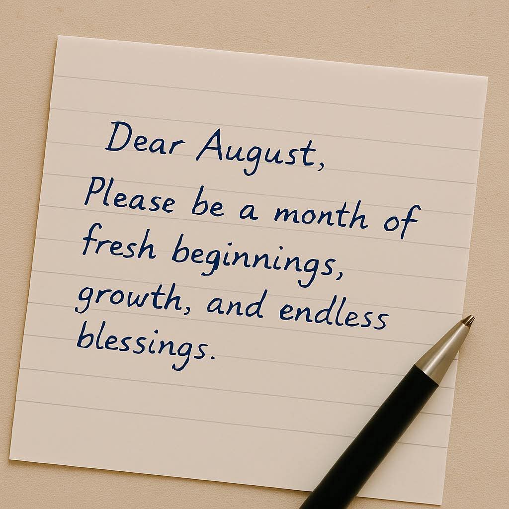 Dear August