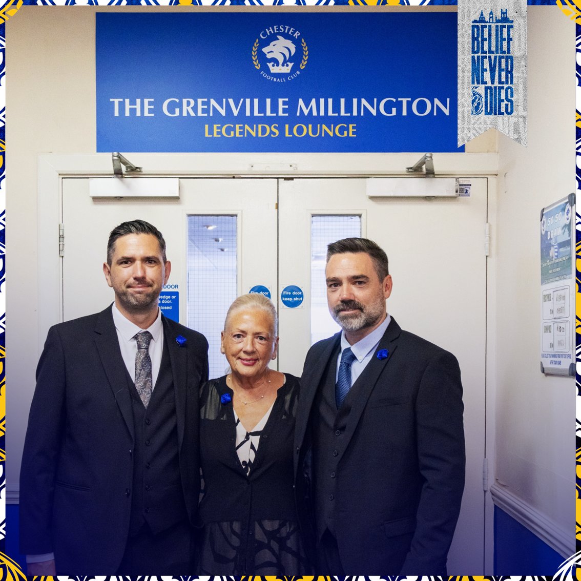 💬 General Manager Albert Davies said: “It feels like a fitting tribute to rename the Legends Lounge in Grenville’s memory.

“We all wanted to provide a suitable way to remember such a great man who will forever be etched into our history. Grenville did so much for our club in so