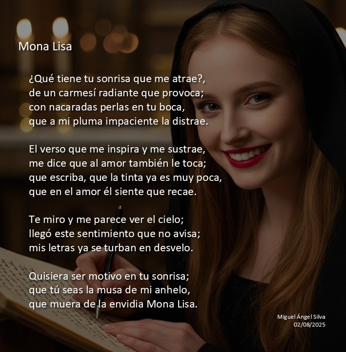 MASilva's tweet image. Mona Lisa...