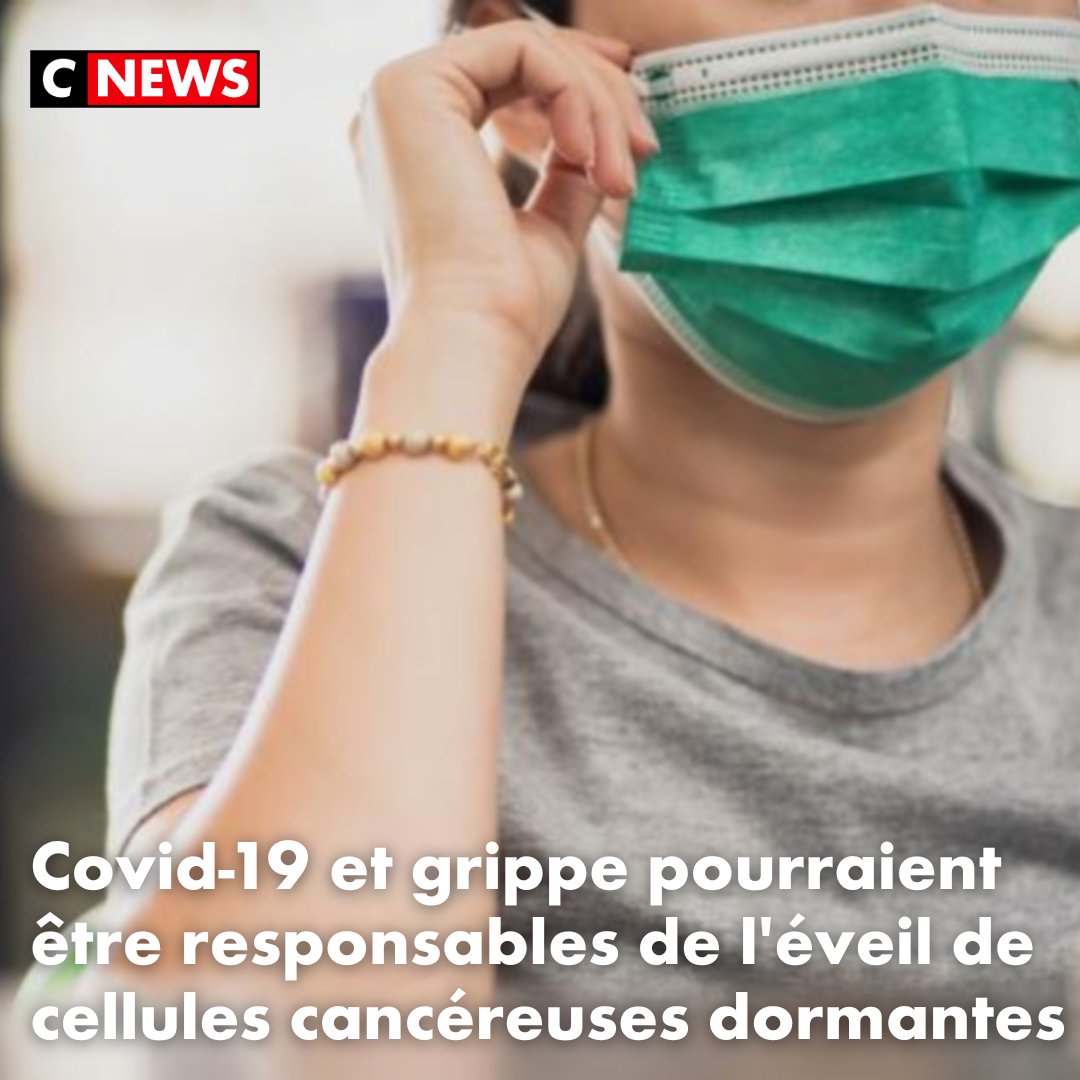Covid-19 et grippe pourraient être responsables de l'éveil de cellules cancéreuses dormantes, selon une étude➡️ l.cnews.fr/ay33