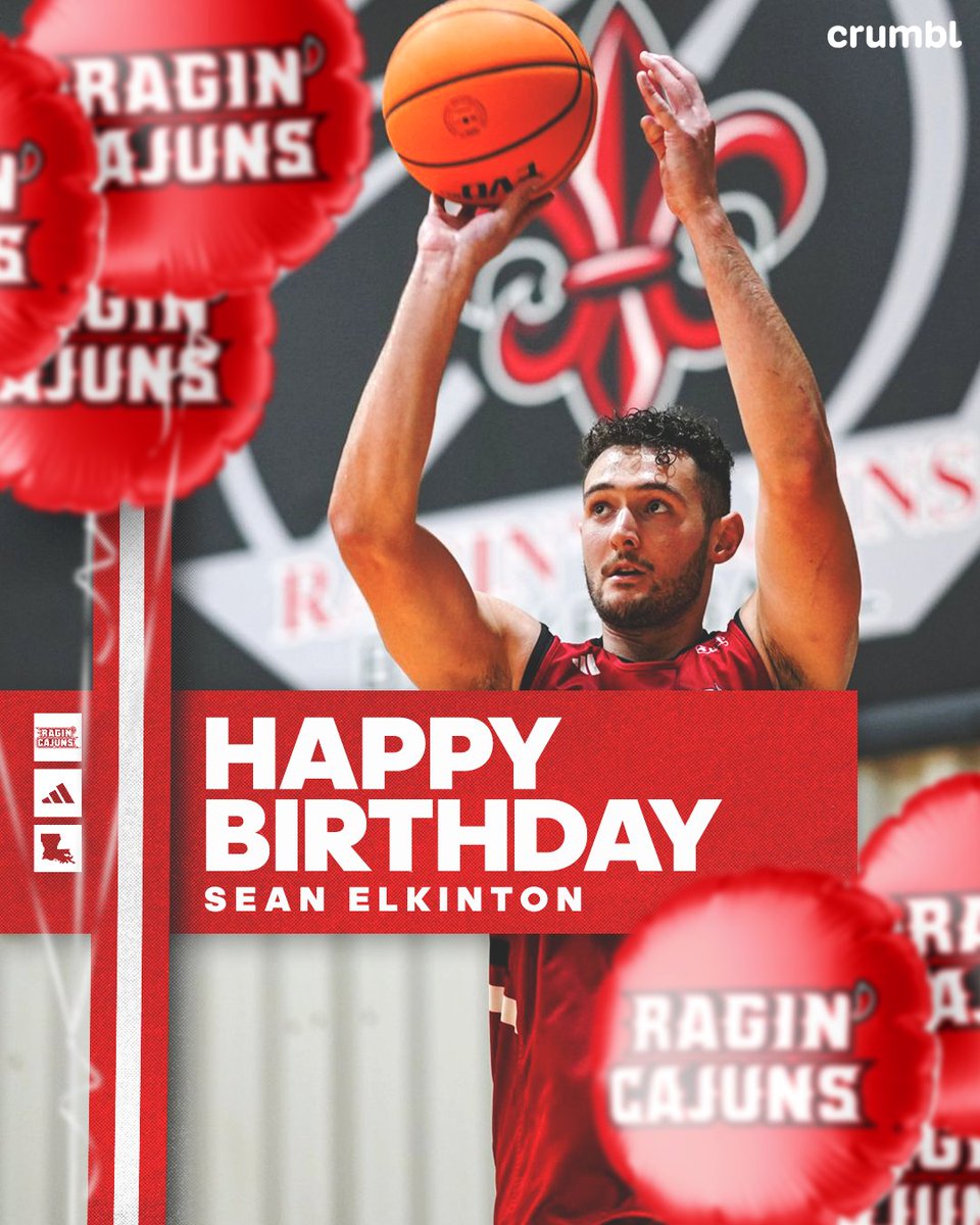 Sending happy birthday wishes to Sean Elkinton 🎂

#GeauxCajuns