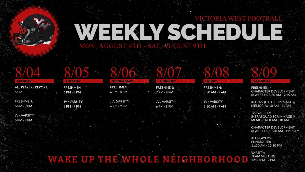 Victoria West HS Football (@vwhsfootball) on Twitter photo 