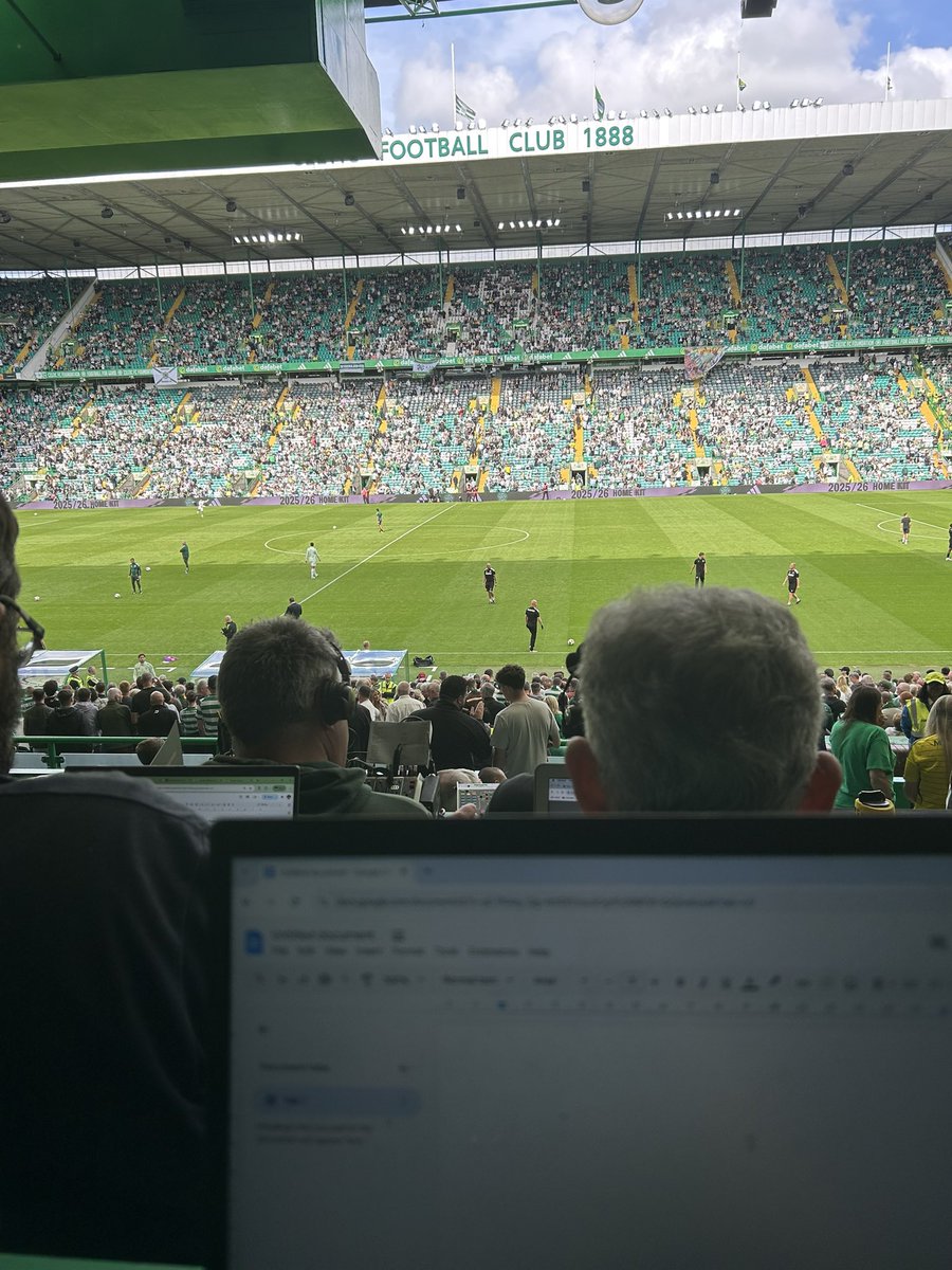 Final day of a great weeks experience 📝 

Not a bad setting for it! <a href="/HeraldSportScot/">Herald Sport</a>