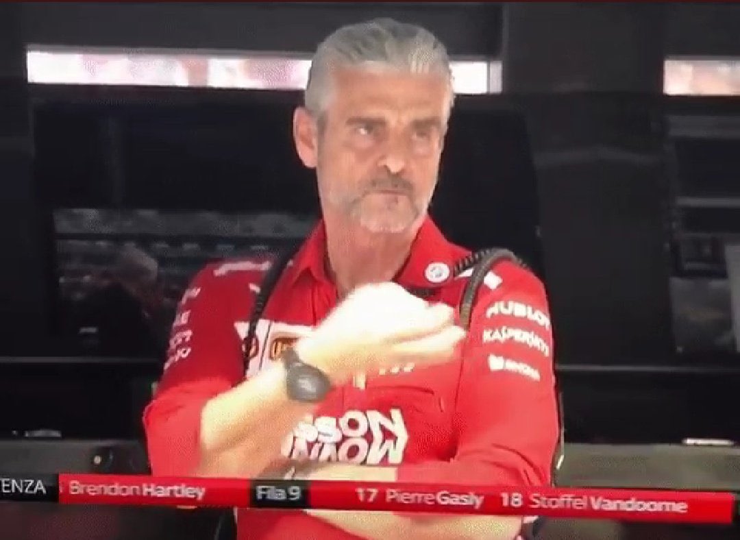 La gara è andata male ma il dopogara mi pare pure peggio #ferrari #HungariangGP