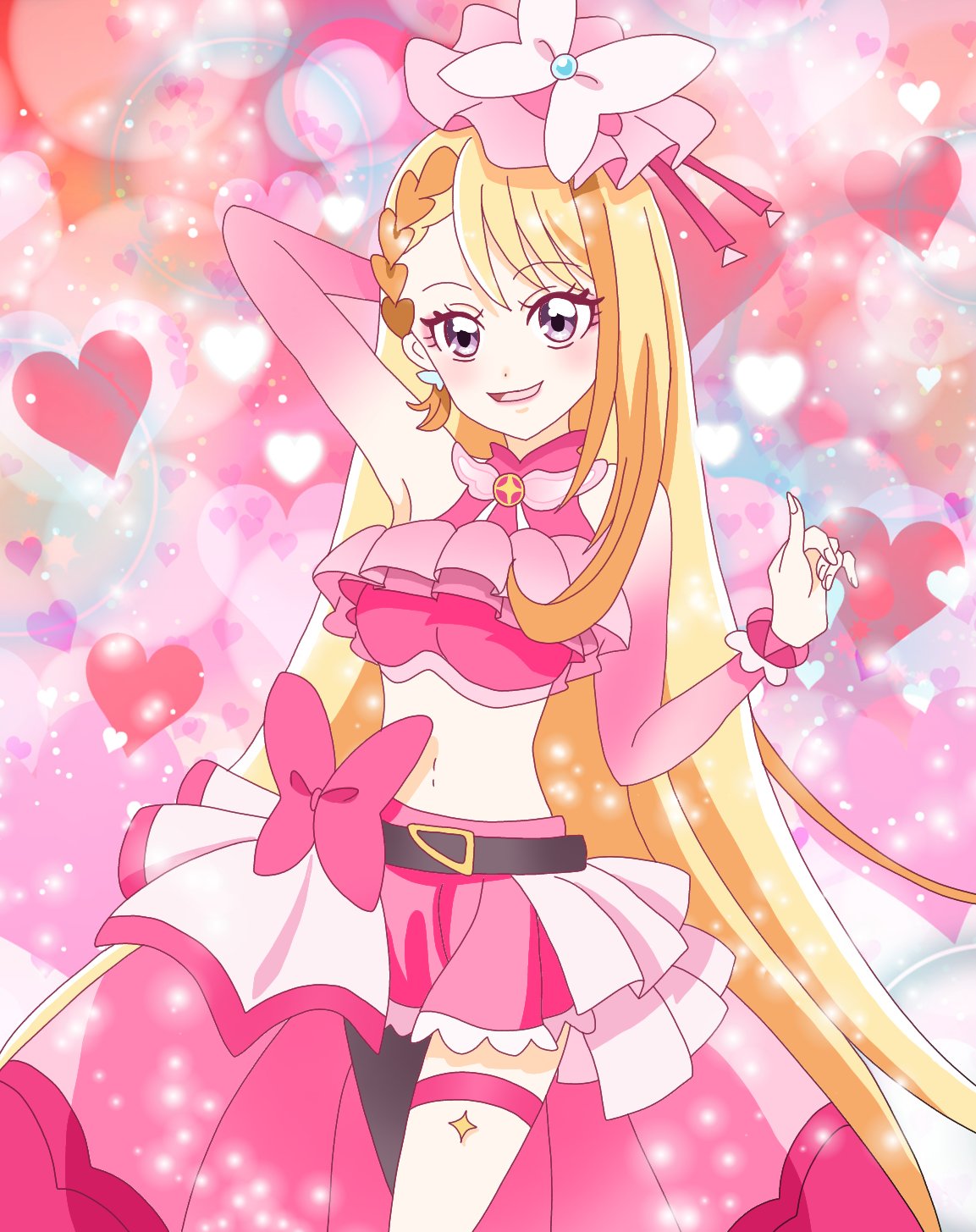 プリキュア キュア バタフライ キュアバタフライ／聖あげは | ひろがるスカイ！プリキュア