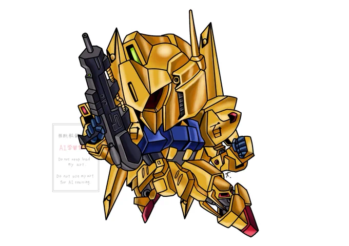 まだだ、まだ終わらんよ! 『百式』 #SDガンダム #Zガンダム40周年