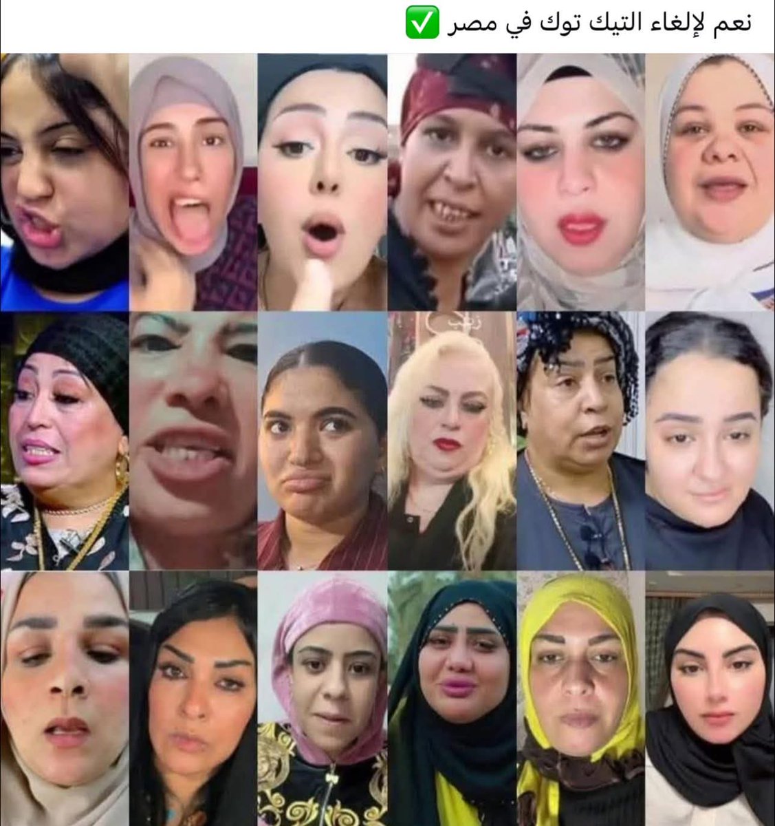 sahar45ertere's tweet photo. بقا بالذمه والدين الاشكال تمثل ستات مصر 
اقسم بالله حق كل ست مصريه  محترمه   اتسب عرضها بسبب هؤلاء الشرذمه  جاء وبقوه 
ولسه البقيه  تأتى 
...
#خليها_تنضف 
@moiegy https://t.co/vTjgk5ajCI
