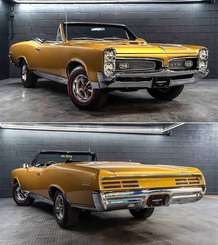 This 67 GTO is good as gold!