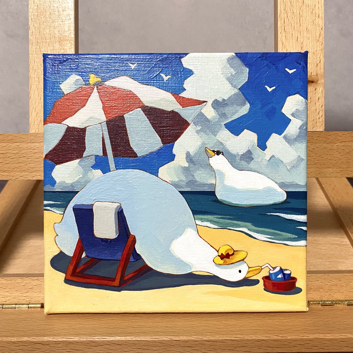 SALE ♡絵画(アクリル画 )閲覧ありがとうございました。終了致します。 ☔️ #illustration #painting #digitalart #digitalpainting #drawing