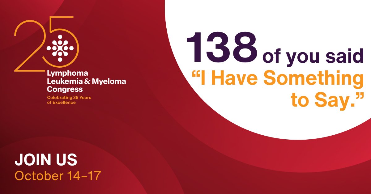 138 of you said, “I have something to say.”
And you said it loud and clear with a record-breaking number of abstract submissions for this year's LLM Congress.

That’s 138 voices. 138 ideas. 138 reasons this year’s event will be unlike any other.

From global insights to local