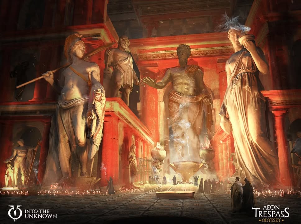 「Aeon Trespass Odyssey Board Game Illsutr」|IAMAGのイラスト