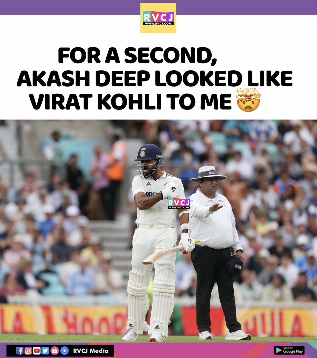 RVCJ_Sports's tweet image. Akash Deep 
#akashdeep